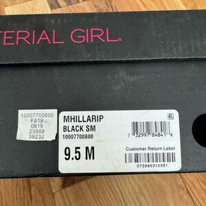 Material Girl Black MHILLARIP Shoes